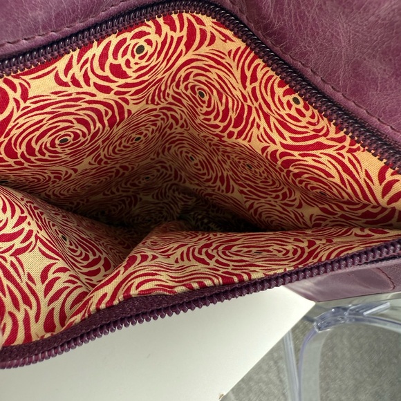 Purple Leather Clutch - Picture 6 of 7